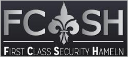 AWesA Allstar-Game 2018 Banner-Wand first class security hameln fcsh