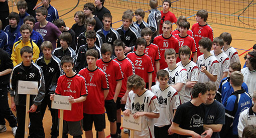 TC Hameln Volleyball Team U18 bei den LM in Braunschweig