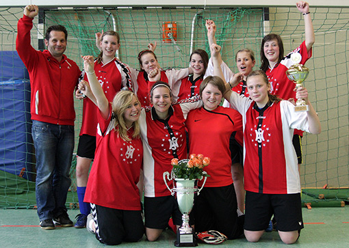 KGS-Cup Siegermannschaft des Schiller-Gymnasiums
