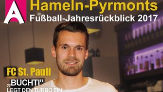 AWesA Jahresrueckblick 2017 Christopher Buchtmann St Pauli Fussball Hameln