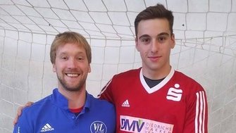 Luca Willmer Sven Hylmar VfL Hameln Handball Oberliga AWesA