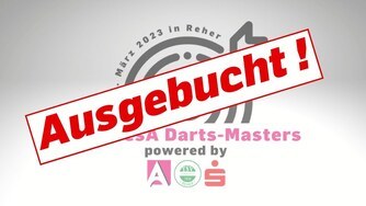 AWesA Darts-Masters Ausverkauft-Banner
