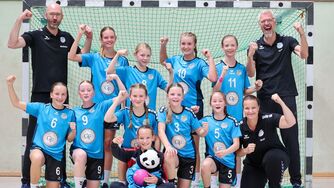 JSG Weserbergland D Jugend weiblich Teamfoto 2023 24