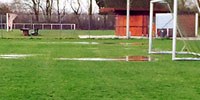 TSV Klein Berkel B-Platz unter Wasser 2015 start AWesA