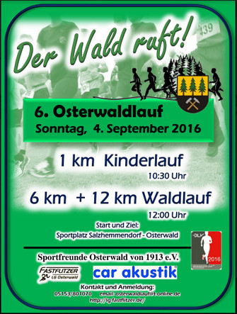Osterwaldlauf 2016 Plakat AWesA