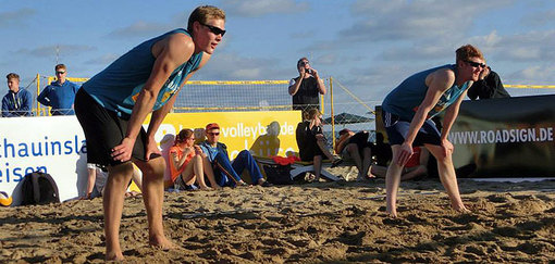 Philipp Arne Bergmann Yannick Harms TC Hameln Beachvolleyball AWesA