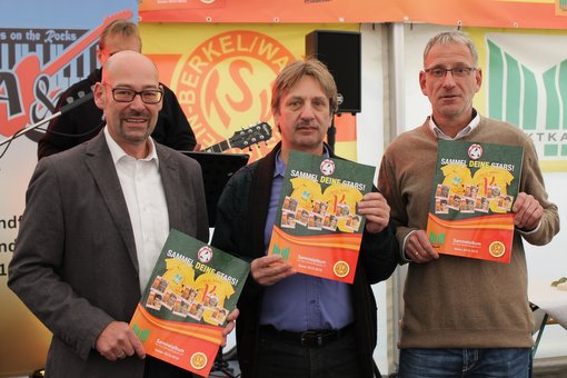 Ulrich Pleger, Uwe Schwerdtfeger, Martin Just TSV Klein Berkel Stickeralbum