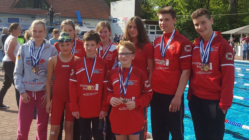 AWesA Hamelner Schwimmverein HSV Barbarossa Swim Cup Obernkirchen