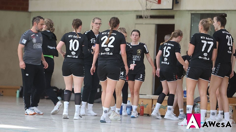 MTV Rohrsen Handball Oberliga Außenlinie
