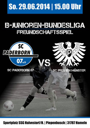 U17 SC Paderborn 07 Preussen Muenster AWesA