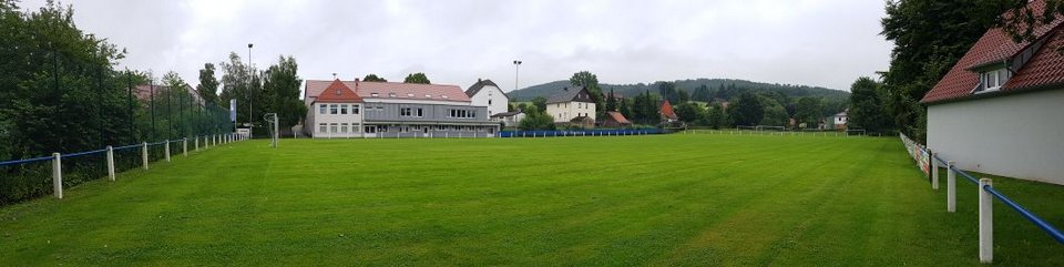 AWesA Groundhopping Unwetter Juli 2017 TSV Rischenau Panorama