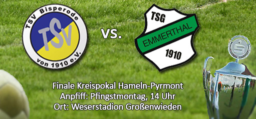 Kreispokalfinale in Großenwieden TSV Bisperode TSG Emmerthal