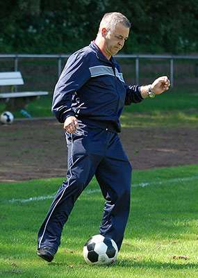 TuSpo Badmünder-Trainer Peter Böhm