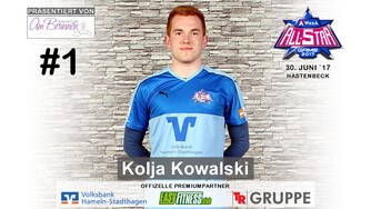 Kolja Kowalski Spielervorstellung AWesA Allstar-Game 2017