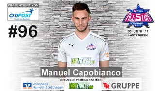Manuel Capobianco Spielervorstellung AWesA Allstar-Game 2017