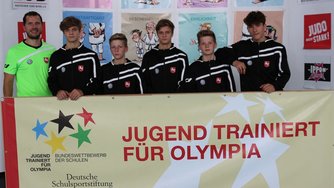 Schiller Gymnasium Jugend trainiert fuer Olympia Judo Bundesfinale AWesA