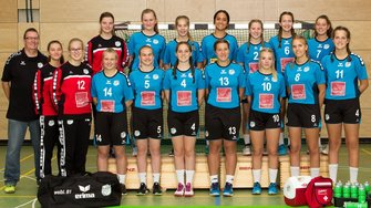 Weibliche B-Jugend JSG Weserbergland Mannschaftsfoto