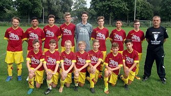Mannschaftsfoto C-Junioren TSV Klein Berkel