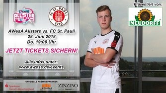 Luca Garbsch AWesA Allstars Allstar-Game St Pauli Fussball Hameln Pyrmont