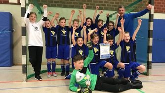 JSG Halvestorf E-Jugend Fussball Halle Stadtmeisterschaft Hameln AWesA
