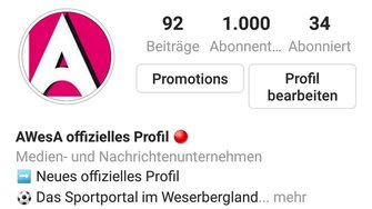 1.000 Instagram Follower