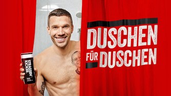 Lukas Podolski Stiftung TuS Rohden neue Duschen