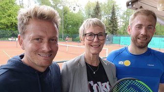 Markus Rosensky Daniel Weigelt Marion Baltrutsch Physio meets Tennis DTH AWesA
