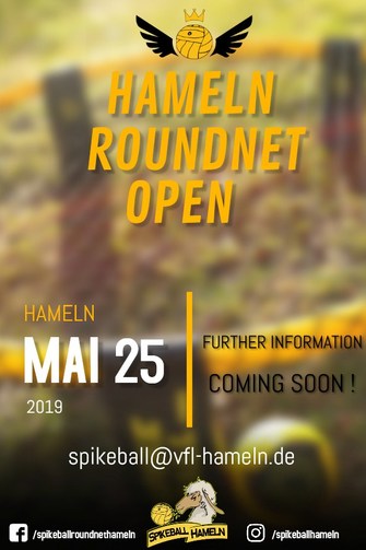 Hameln Roundnet Open Spikeball VfL Hameln Turnier German Roundnet Tour AWesA