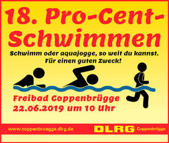 Pro-Cent-Schwimmen Freibad Cuppenbruegge DLRG AWesA