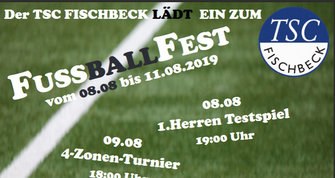 TSC Fischbeck Fussballfest Flyer