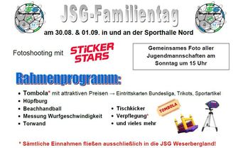 JSG Weserbergland Flyer