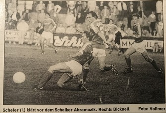 Preussens Scheler gegen Schalke 04