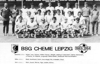 BSG Chemie Leipzig Saison 1983 1984 Frank Illge