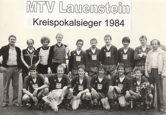 Kreispokal-Sieger 1984 - MTV Lauenstein
