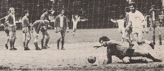 Das 1:0 im Pokal-Finale 1977 