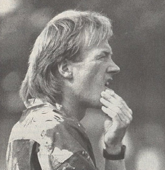 Axel Marahrens als Trainer der Tüneraner 1990.