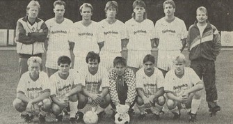 Neuzugänge beim Landesligisten TuS Hessisch Oldendorf 1989.