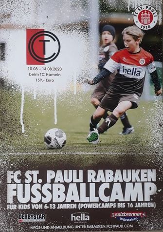 St. Pauli Fußballcamp TC Hameln