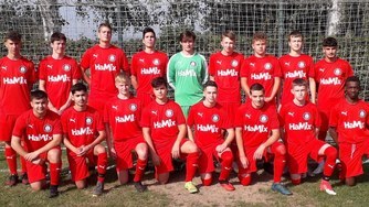 JFV Hameln B-Junioren Fussball Bezirksliga Mannschaftsfoto