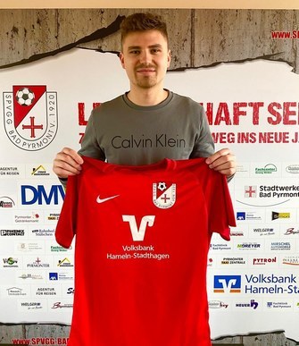 Nico Guenther SpVgg Bad Pyrmont Wechsel Fussball Landesliga AWesA