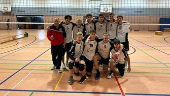 Teamfoto TC Hameln II Südbezirksmeisterschaft Volleyball