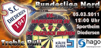 Treble Bull SC Diedersen Dart Vegesack Bremen Hamburger SV AWesA