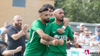 SV Azadi Jubelfoto Pokalfinale 2022