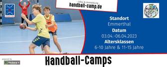 JSG Weserbergland Handball Camp Banner