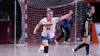 Alexia Hauf HSG Blomberg-Lippe Handball Bundesliga Leverkusen