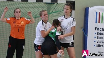 Jule Warnke Sina Warnke MTV Rohrsen Landesliga Frauen Handball