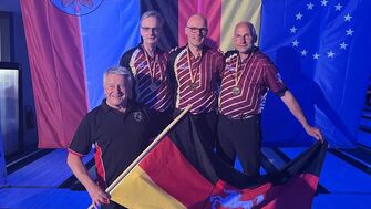 Trio Deutsche Meisterschaften Schoon, Oeeing, Fricke Bowling
