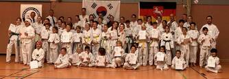TC Hameln Taekwondo Guertelpruefung Gruppenfoto