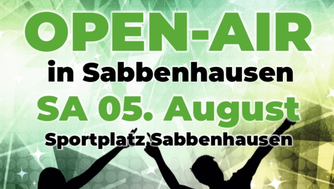 TSV Sabbenhausen Flyer OpenAir Konzert Teaser