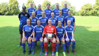 BW Tuendern II Fussball Bezirksliga Frauen Mannschaftsfoto